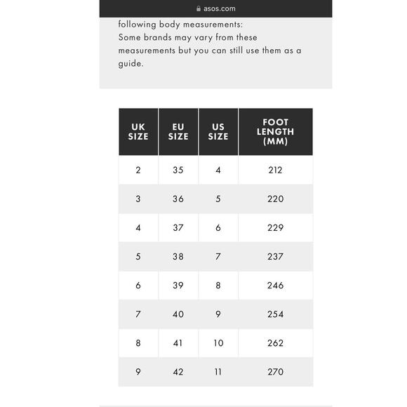 Asos Design faux leather pointed toe flats - Picture 8 of 8